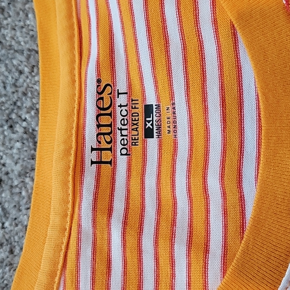 NWT Hanes relaxed fit perfect T short sleeve crew neck tee - Picture 3 of 3